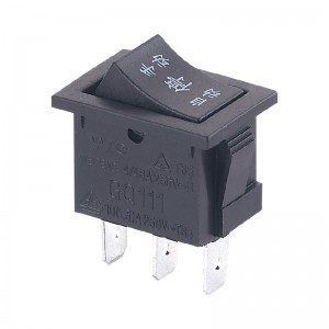 Good quality China Hot Sales 250V 4 Pin Dpst on/off Rocker Switches for Home Appliances Kcd1-104
