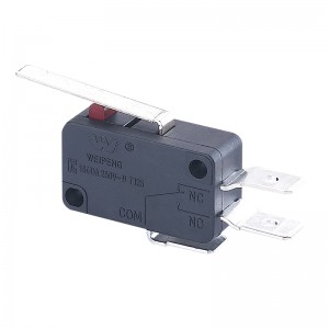 Factory Cheap Hot China CSA UL 6pin Nonc Micro Switch 10A 250V Spdt Microswitches T125 5e4 with Quick-Connect Terminals